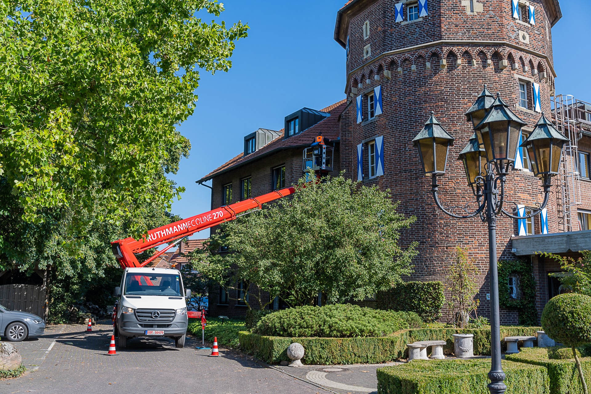 RUTHMANN_ECOLINE_270_Dachrinnenreinigung | Versalift Ireland